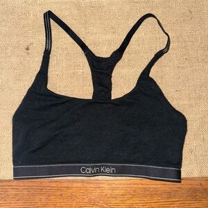 Calvin Klein Black Bralette Small